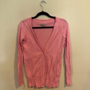 Light Pink Long Cardigan